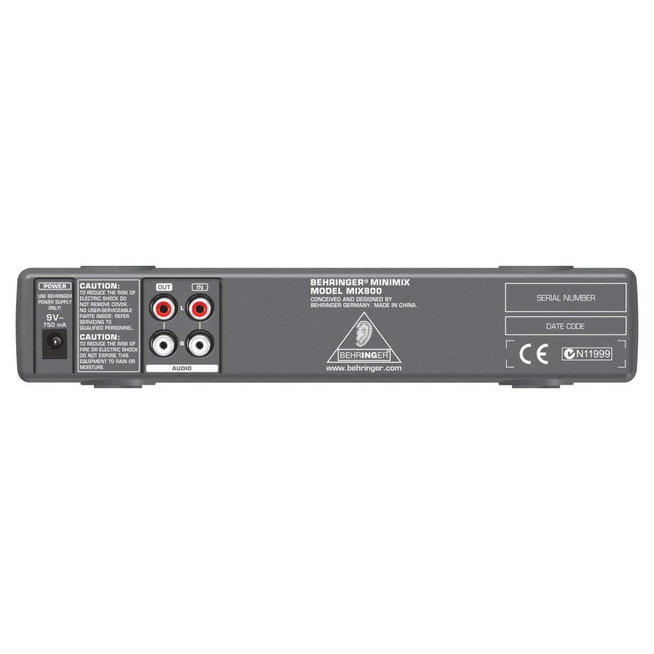 Фото №3 Процессор эффектов Behringer MIX800