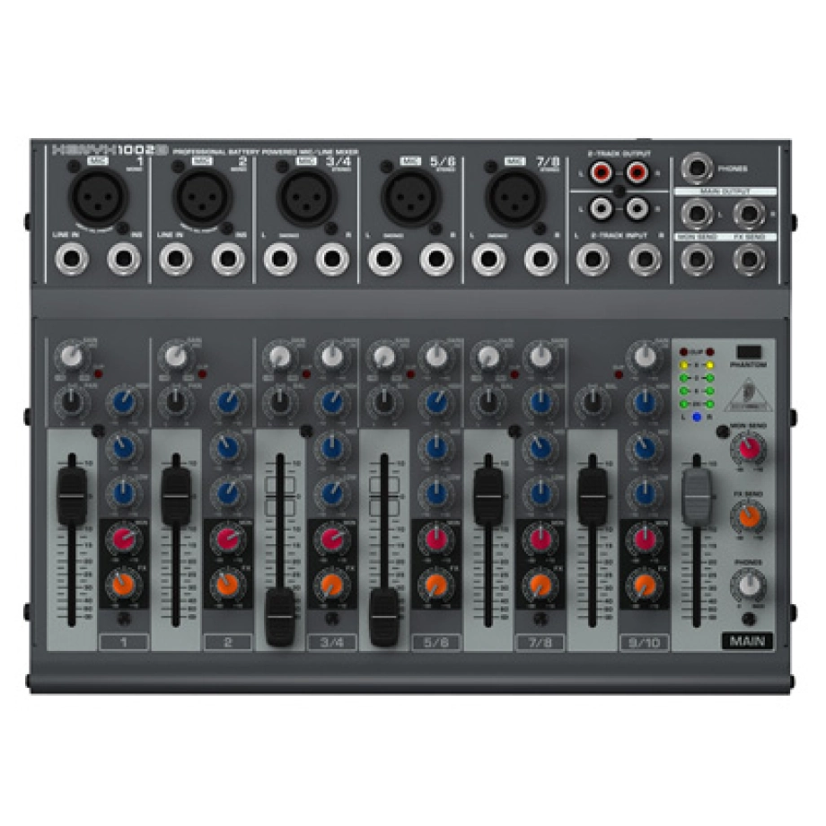 Фото №3 Микшерный пульт Behringer XENYX1002B