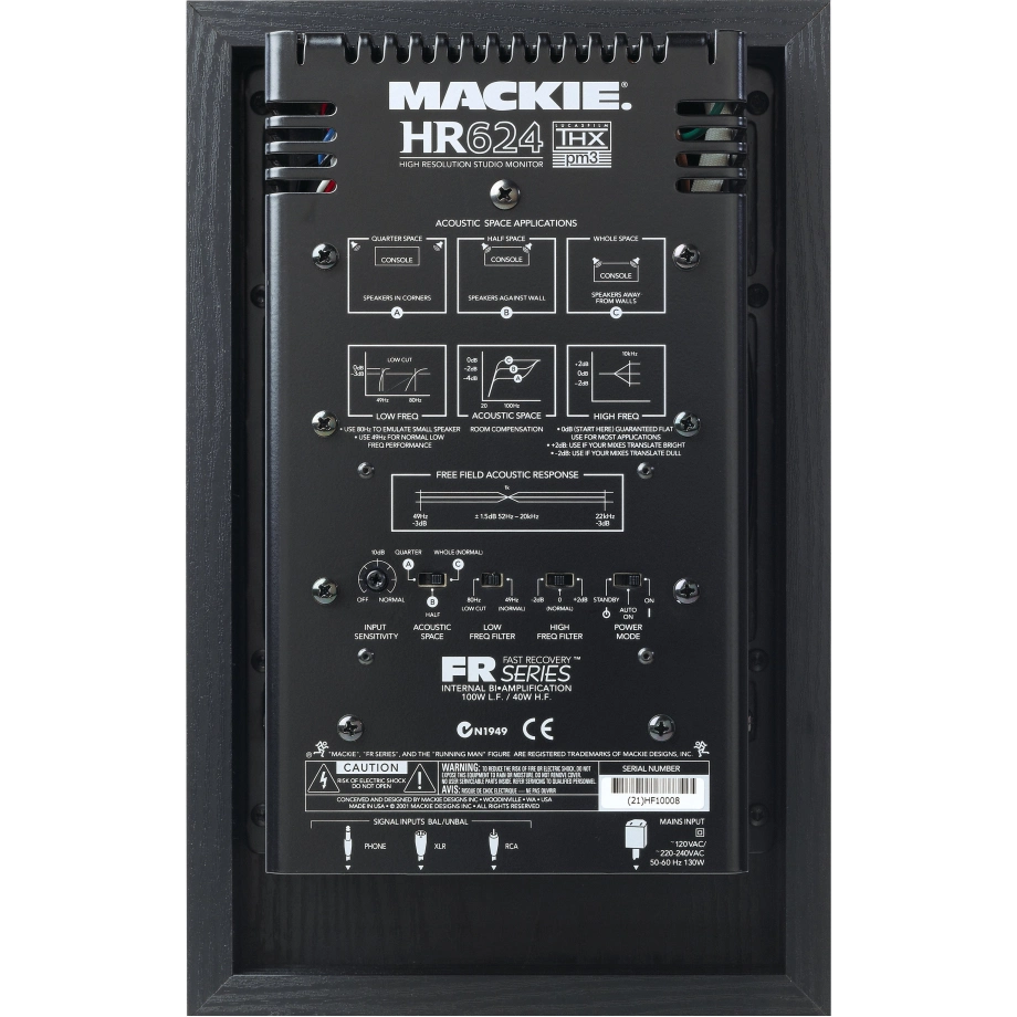Фото №3 Студийный монитор Mackie HR624mk2