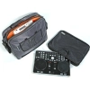 Сумка для пластинок UDG Ultimate CourierBag DeLuxe Steel Grey/Orange