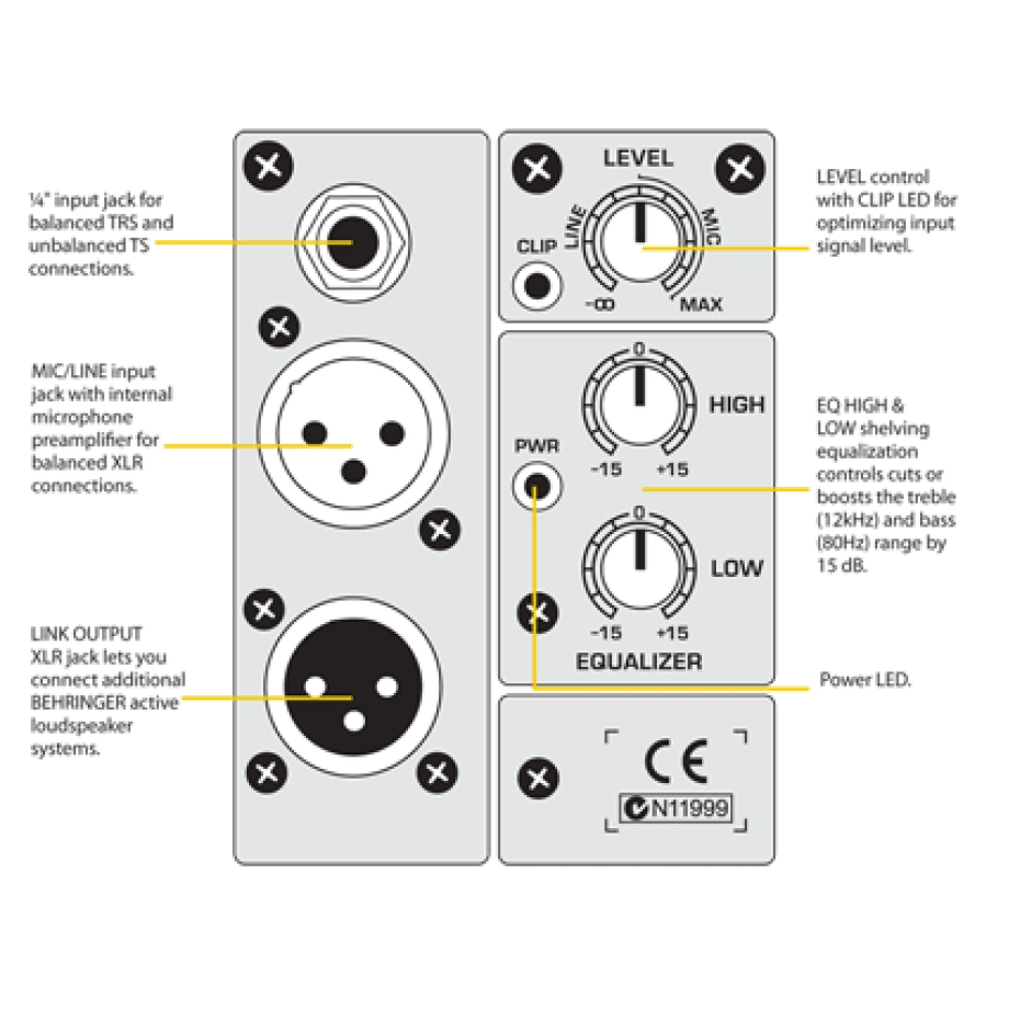 Фото №3 Акустична система Behringer B210D