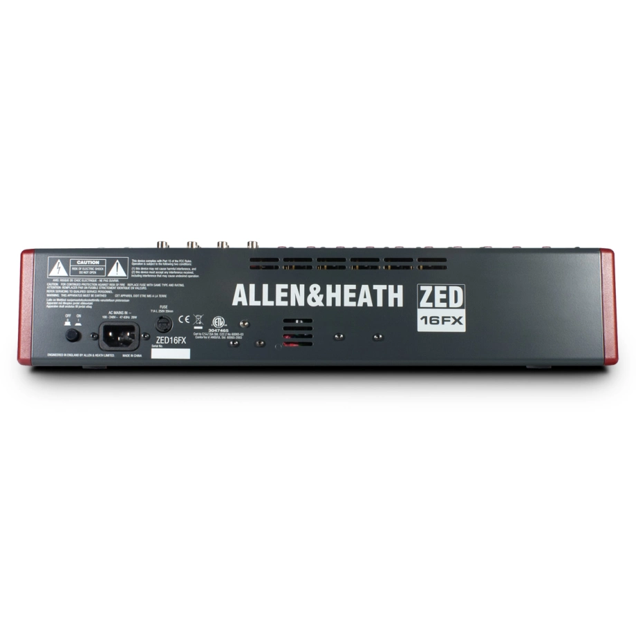 Allen & Heath ZED16FX. Микшерный пульт Allen & Heath ZED16FX