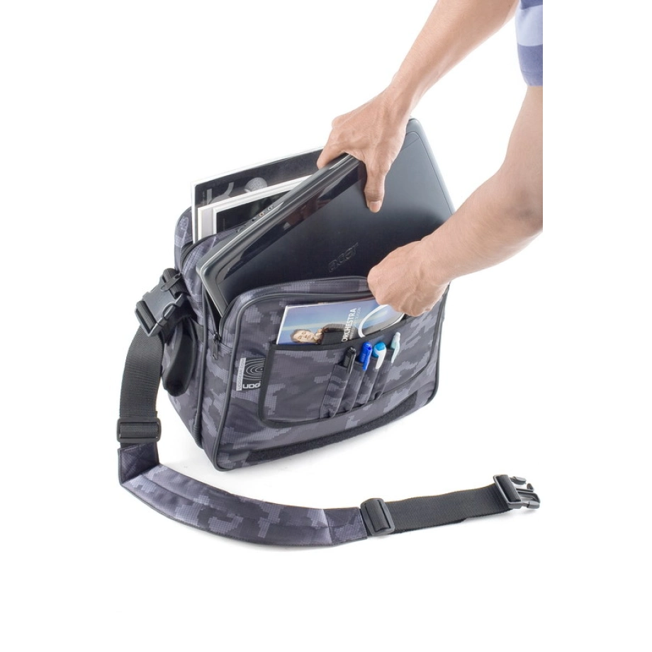 Фото №3 Сумка для платівок UDG Ultimate CourierBag DeLuxe Digital Camo Grey