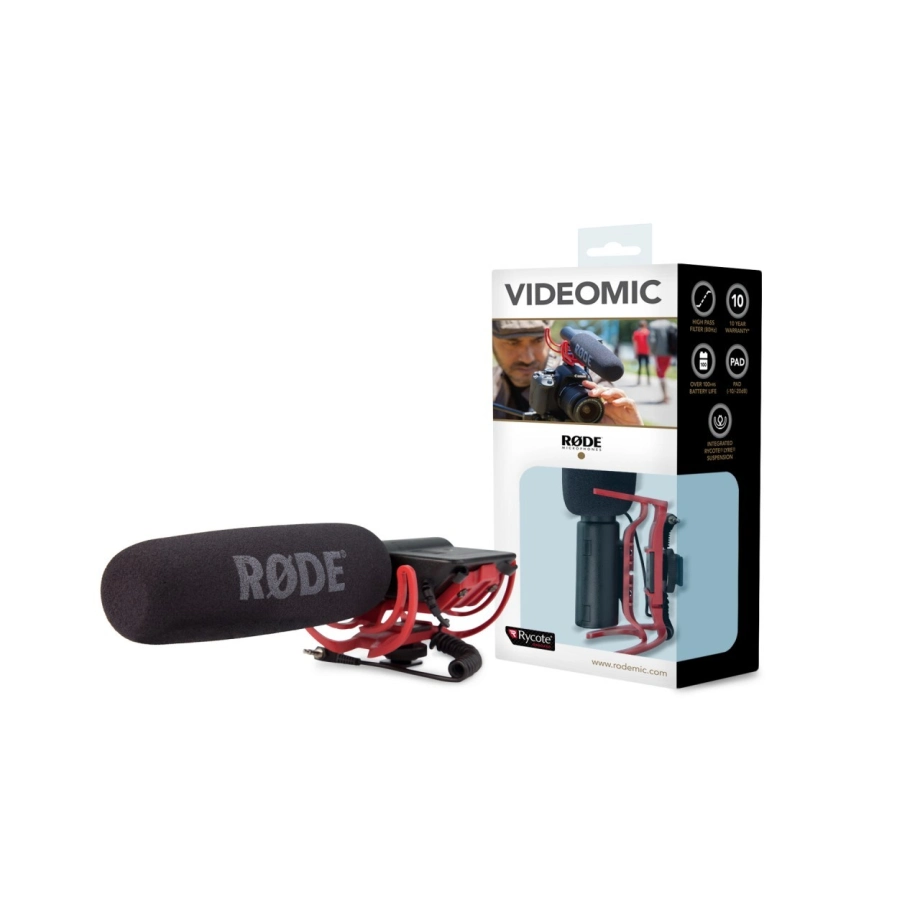 Купить накамерный микрофон Rode VideoMic Rycote в интернет