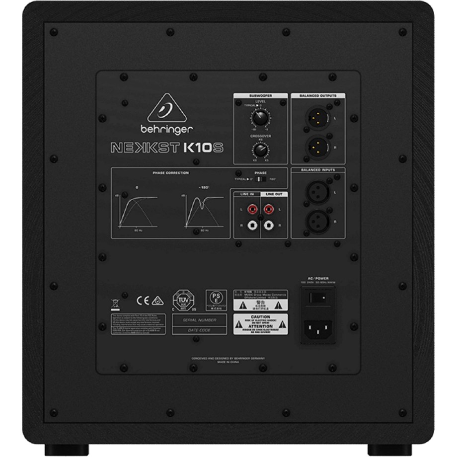 Фото №3 Студійний сабвуфер Behringer NEKKST K10S