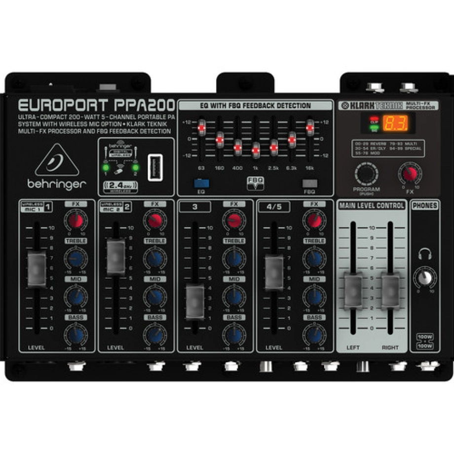 Фото №3 Акустическая система Behringer EUROPORT PPA200