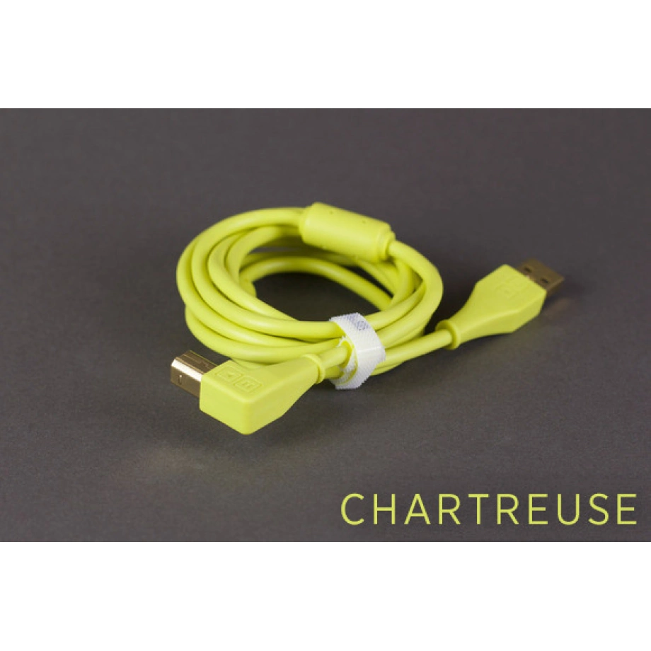 Фото №3 Комутація DJ Techtools Chroma Cables USB-A Green (angled)