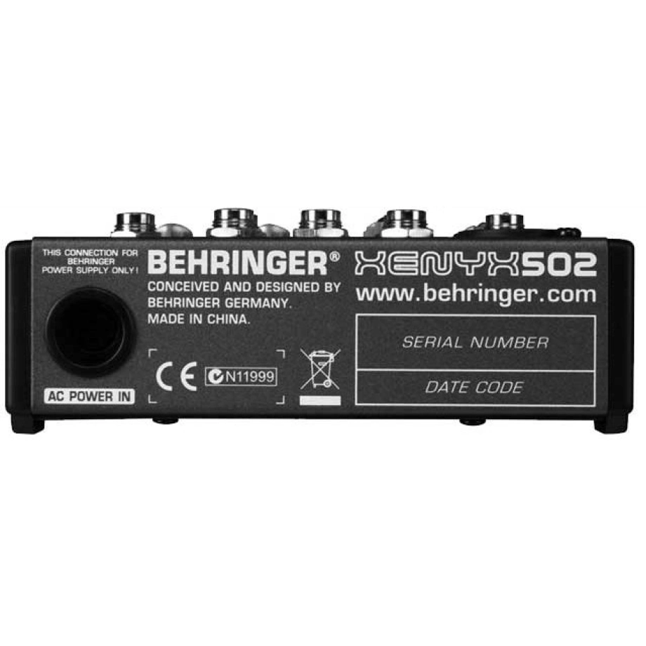 Фото №3 Микшерный пульт Behringer XENYX 502