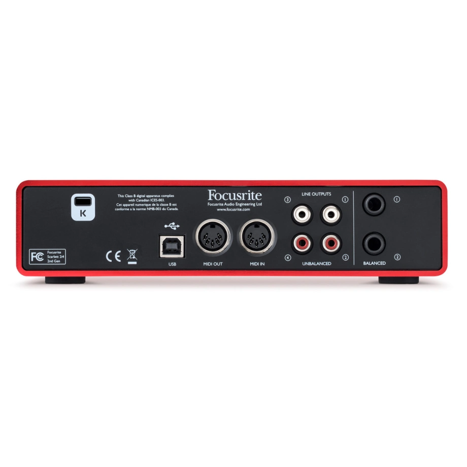 Фото №3 Звуковая карта Focusrite Scarlett 2i4 NEW