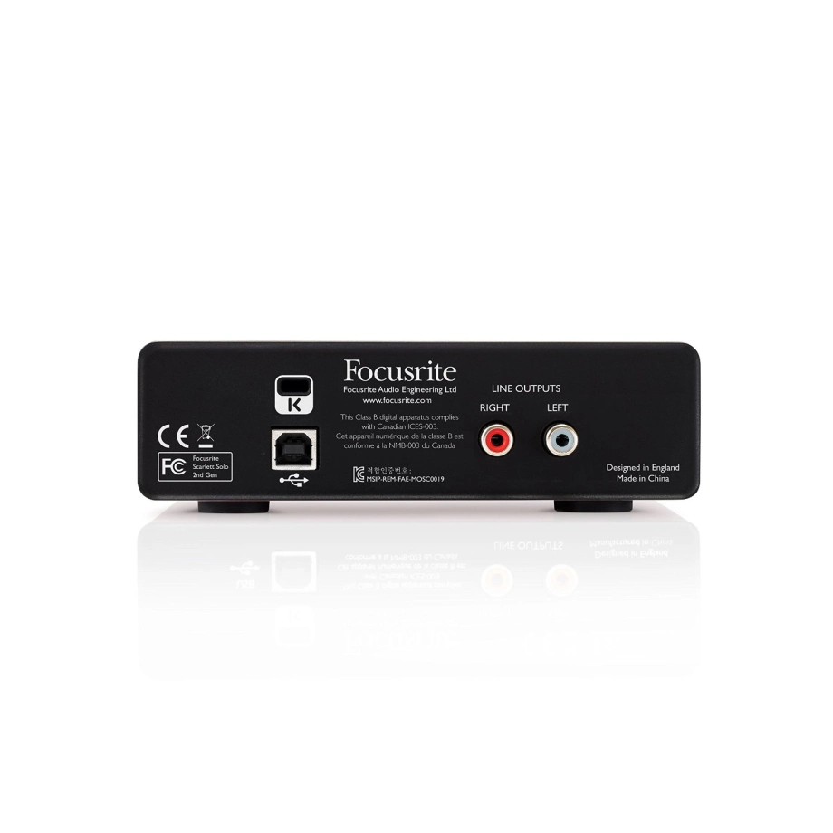 Фото №3 Звуковая карта Focusrite Scarlett Solo NEW