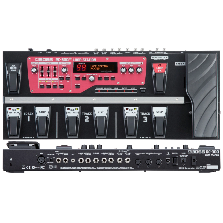 ギター BOSS RC-300 LOOP STATION Сэмплер Boss RC-300 | Купить в PRODJ.ua