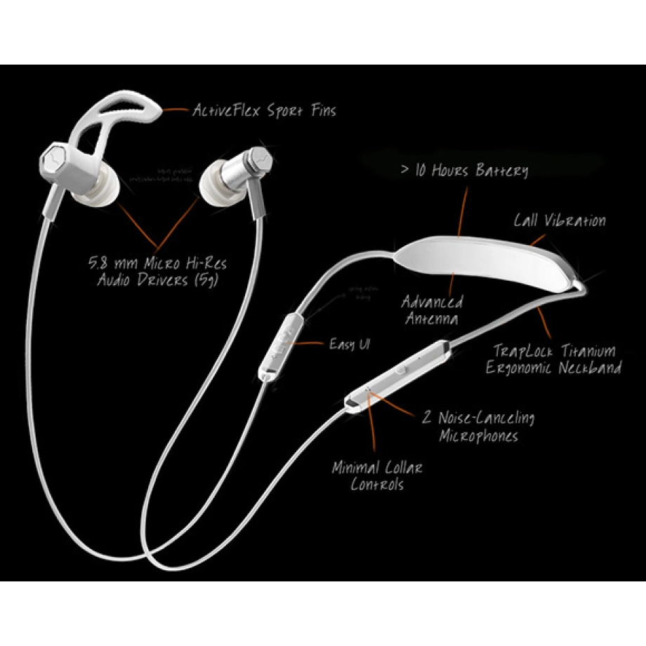 Фото №3 Навушники для плеєра V-Moda Forza Metallo Wireless (White Silver)