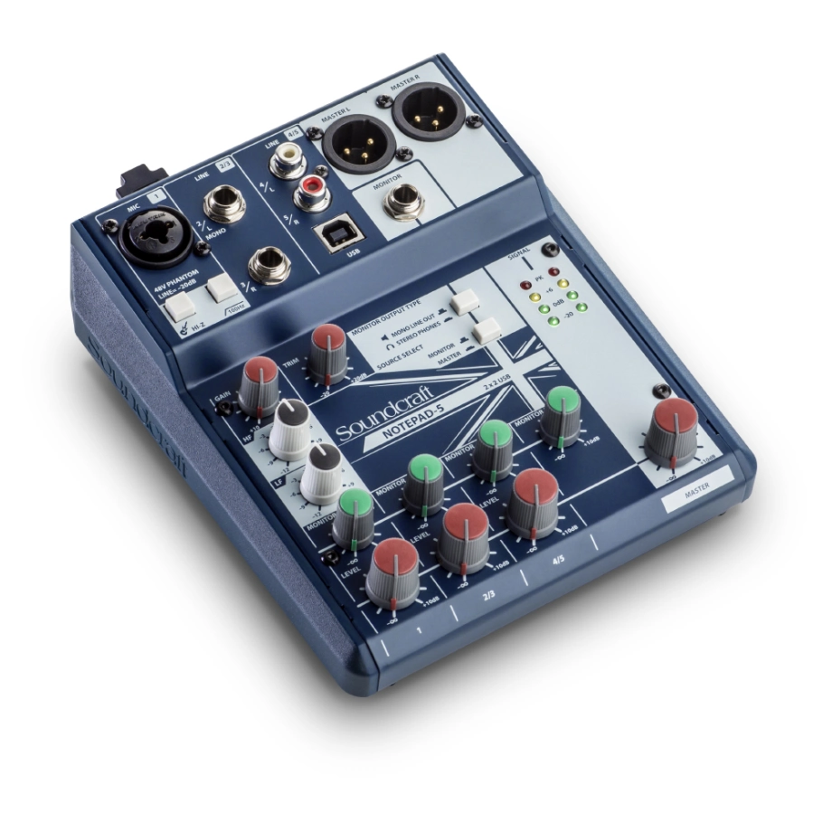 Фото №3 Мікшерний пульт Soundcraft Notepad-5