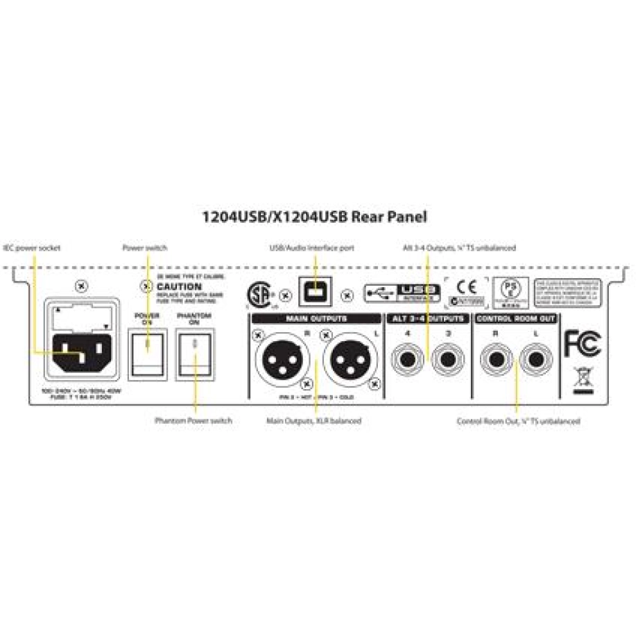Behringer Xenyx 1204 USB – купить в PRODJ | Официальная цена на
