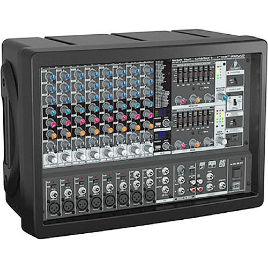 ジャンク品！EUROPOWER PMP980S パワードミキサー 10チャンネル Amazon | Behringer EUROPOWER PMP980S 900ワット 10チャンネル
