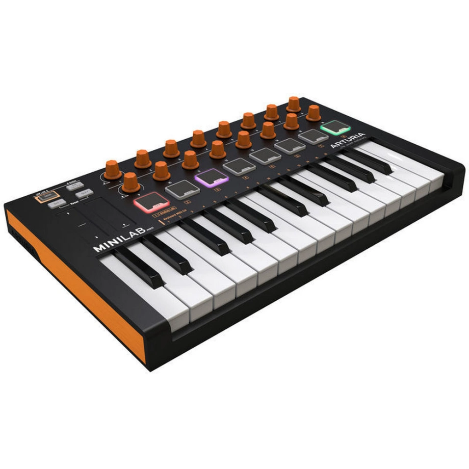 Фото №3 Midi-клавіатура ARTURIA MiniLab MKII Orange Edition