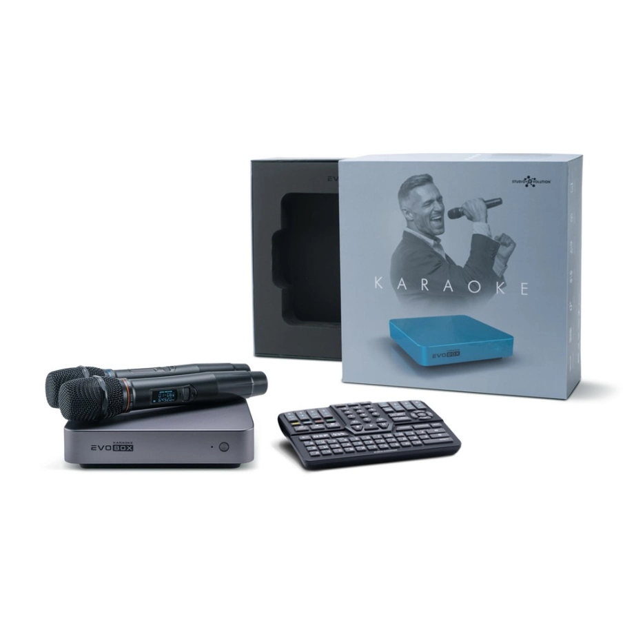 Фото №3 Караоке-система Studio Evolution EVOBOX Plus Graphite с микрофонами SE 200D