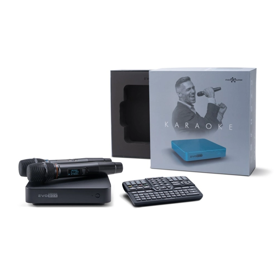 Фото №3 Караоке-система Studio Evolution EVOBOX Plus Black с микрофонами SE 200D