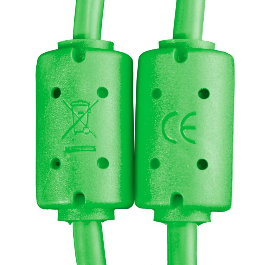 Фото №3 Коммутация UDG Ultimate Audio Cable USB 2.0 C-B Green Straight 1.5 m