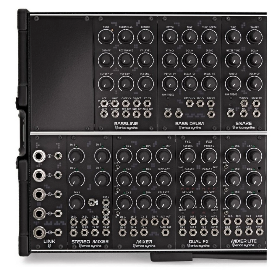 erica Купить модульный синтезатор Erica Synths TECHNO SYSTEM в интернет