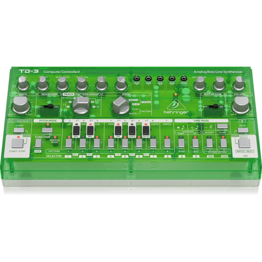 Фото №3 Синтезатор Behringer TD-3-LM (Green)