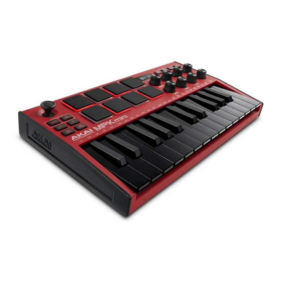 DTM・DAW AKAI MPK mini SPECIAL EDITION RED Midi-клавиатура Akai MPK mini MK3 Red | Купить в PRODJ.ua
