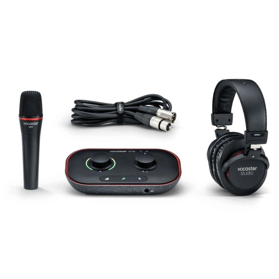 Фото №3 Звуковая карта Focusrite Vocaster One Studio USB-C Audio Interface Bundle