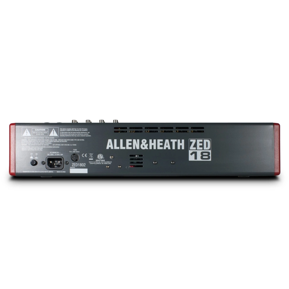 Фото №3 Мікшерний пульт Allen & Heath ZED-18