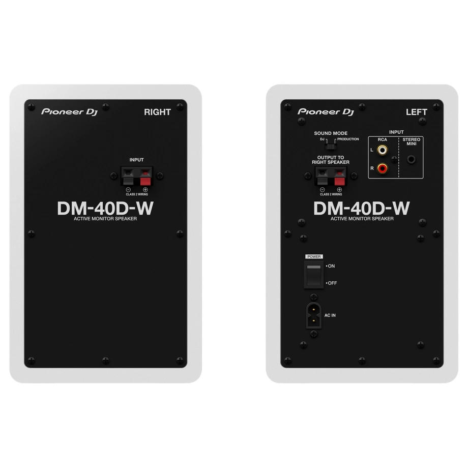Фото №3 Студійний монітор Pioneer DJ DM-40D-W
