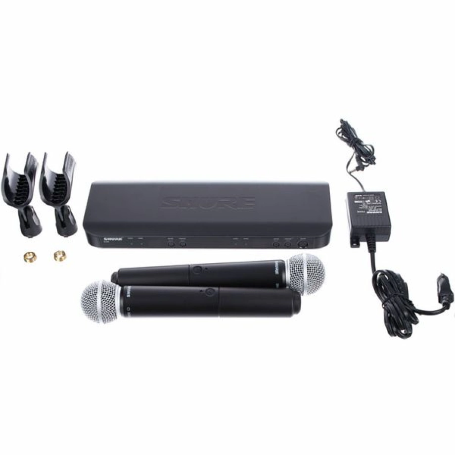 Фото №3 Бездротовий мікрофон Shure BLX288/SM58