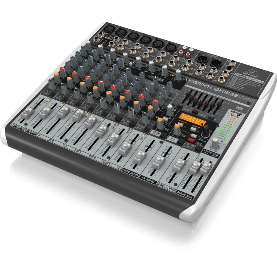 Купить микшерный пульт Behringer XENYX QX1222USB в интернет