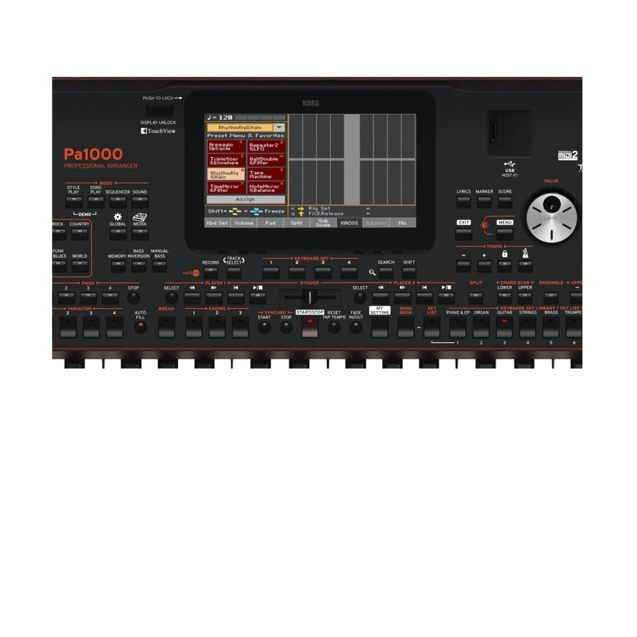 Фото №3 Синтезатор Korg PA1000