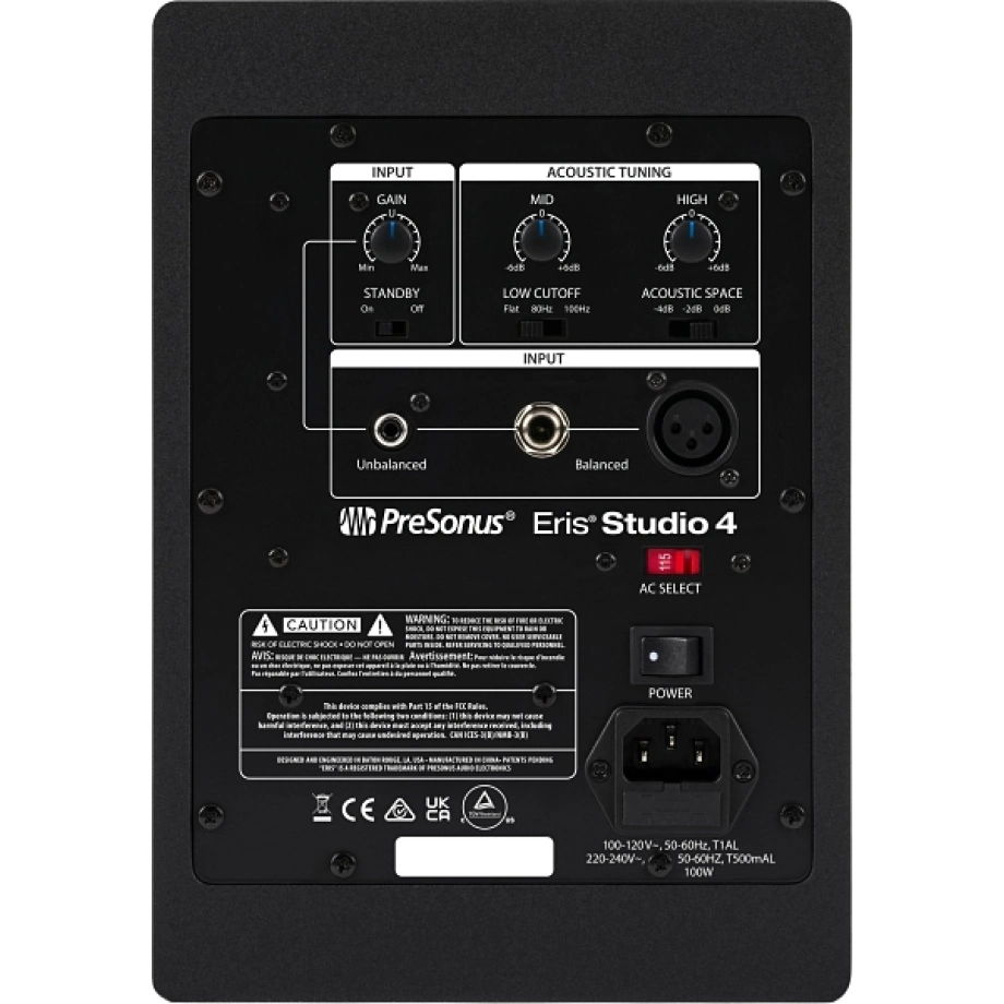 Фото №3 Студийный монитор PreSonus Eris Studio 4