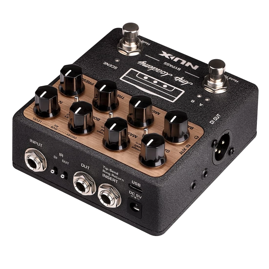 NUX Amp Academy stumcdonaldc Гитарный процессор эффектов NUX Amp Academy Stomp – фото