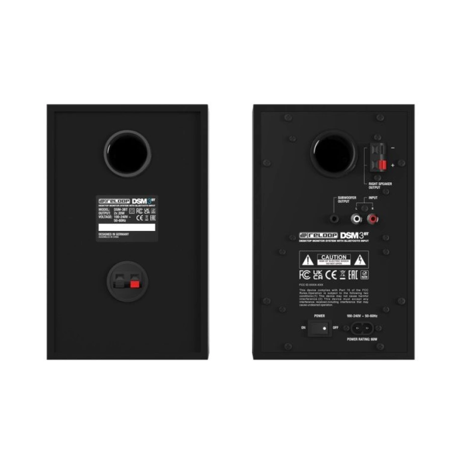 Фото №3 Студійний монітор Reloop DSM-3 BT