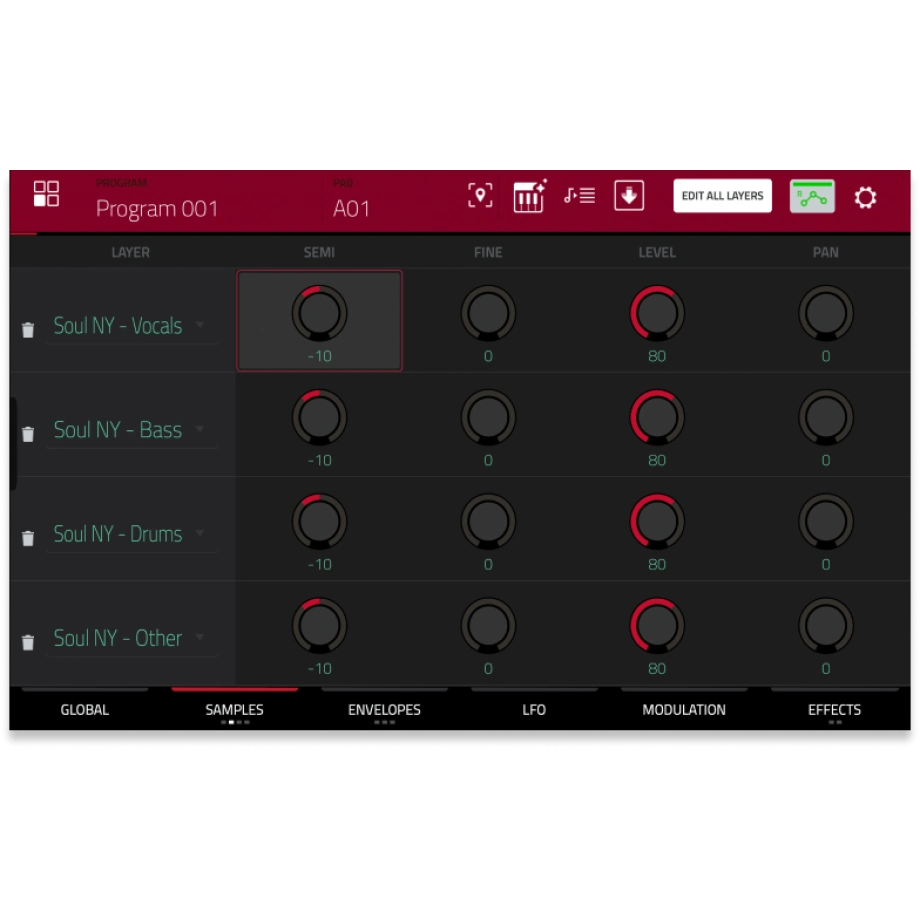 Фото №3 Програма для створення музики Akai MPC Stems