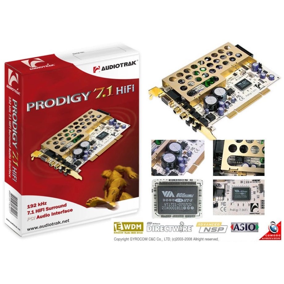 Фото №4 Звукова карта ESI Prodigy 7.1 HiFi