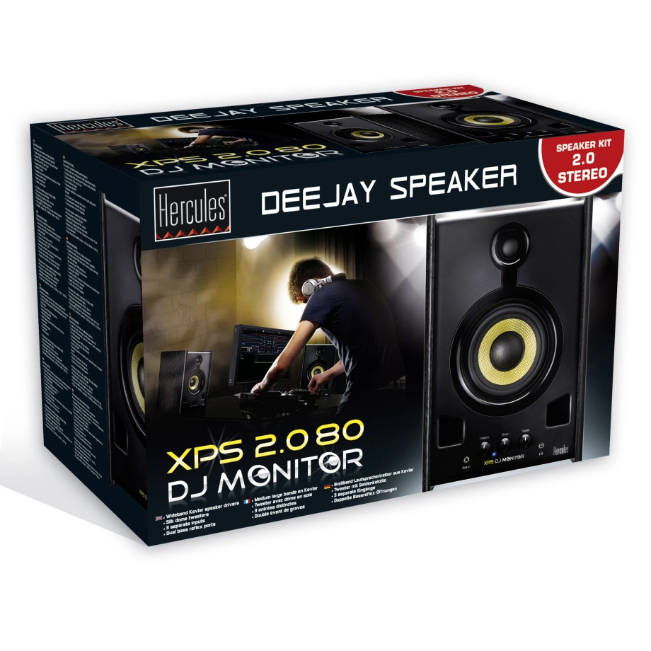 Фото №4 Студійний монітор Hercules XPS 2.0 80 DJ Monitor