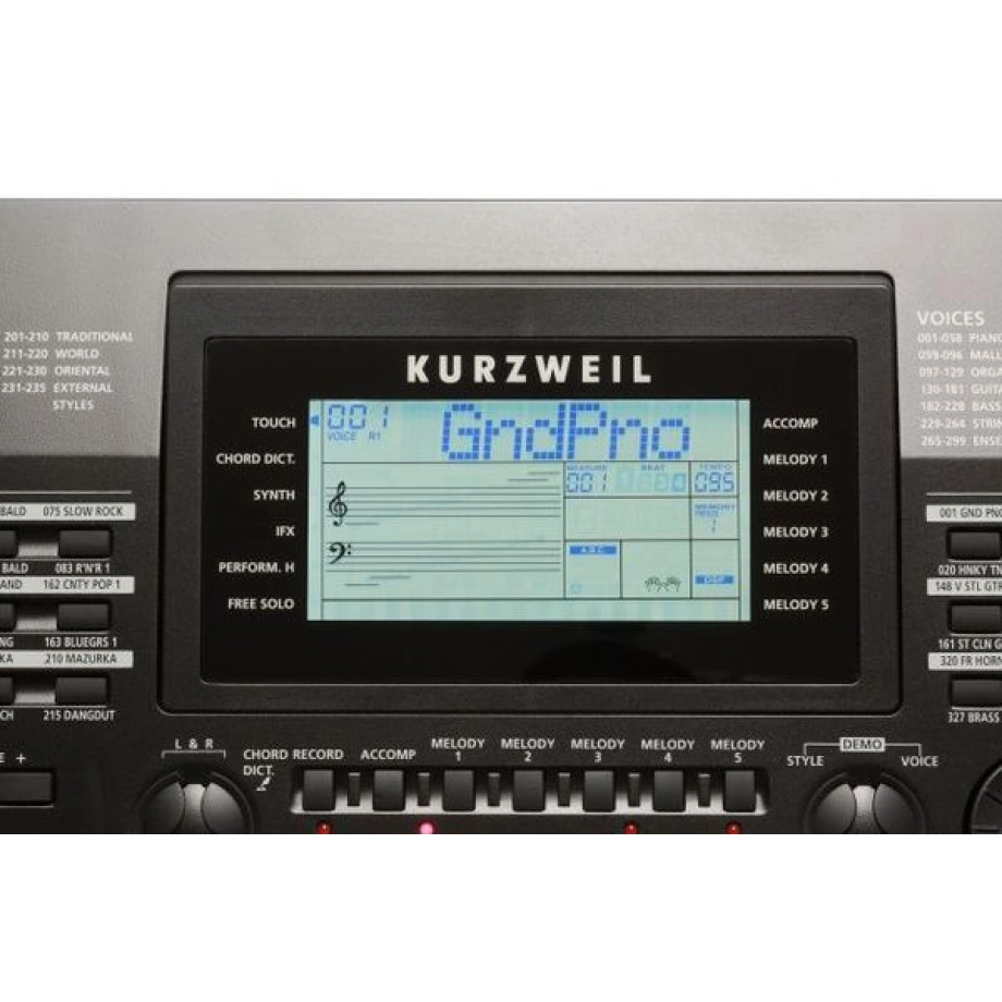 Фото №4 Синтезатор Kurzweil KP200