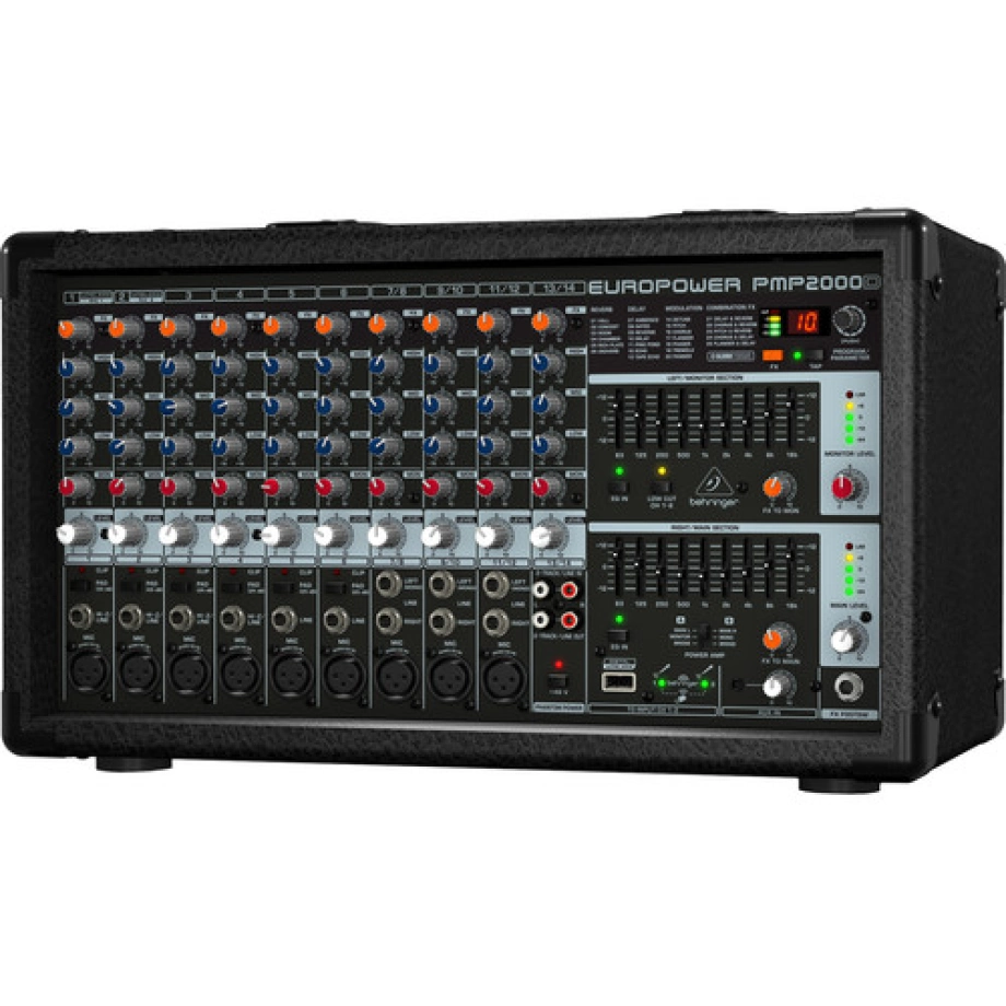 Behringer EUROPOWER PMP1000 パワードミキサー behringer PMP1000 500Watt 12Channel Powered Mixer User Guide