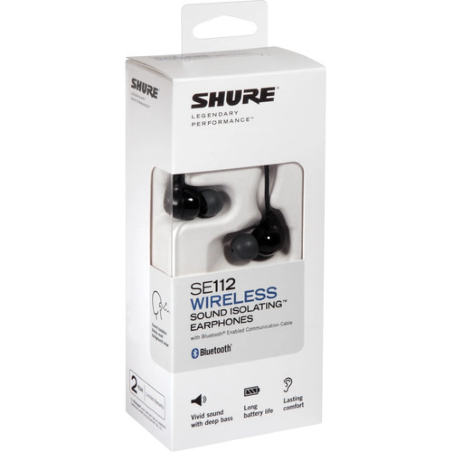 Фото №4 Навушники для плеєра Shure SE112-K-BT1-EFS