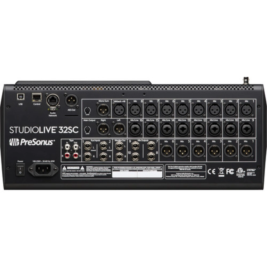 Фото №4 Мікшерний пульт Presonus StudioLive 32SC