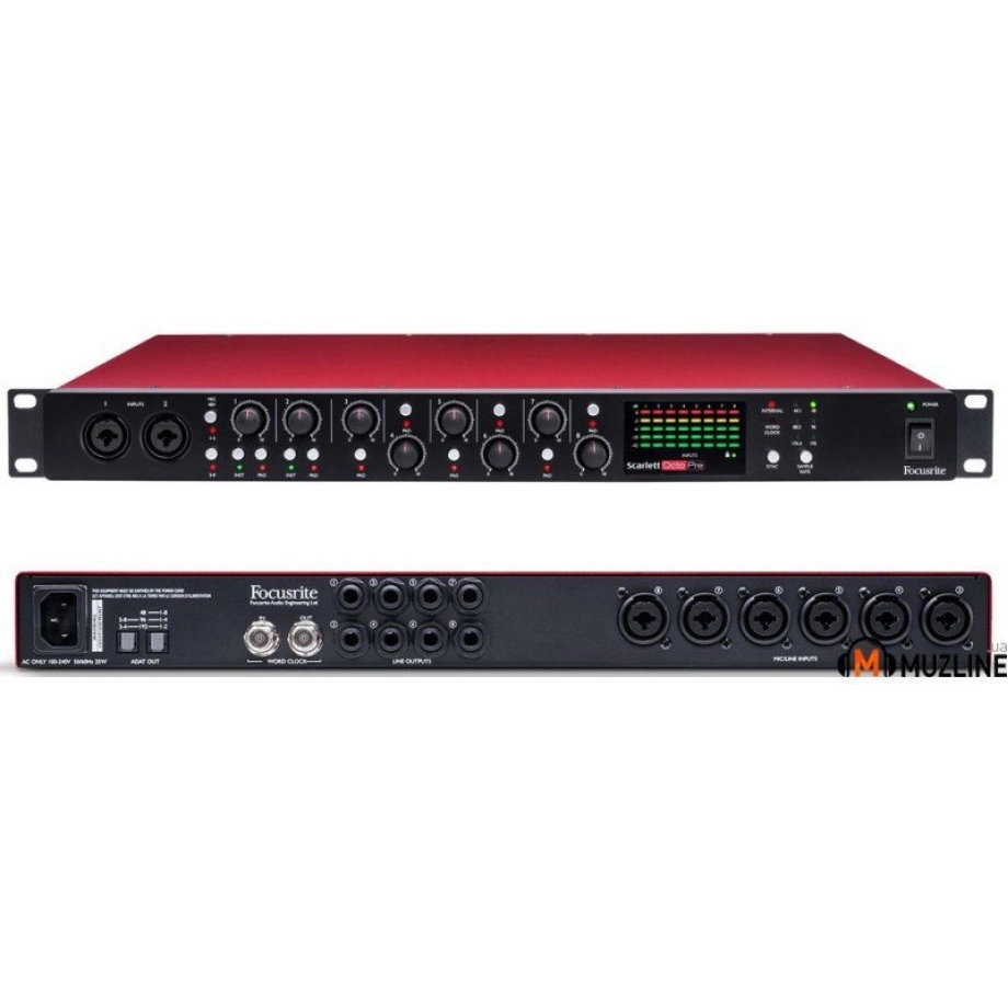 Фото №4 Предусилитель Focusrite Clarett OctoPre