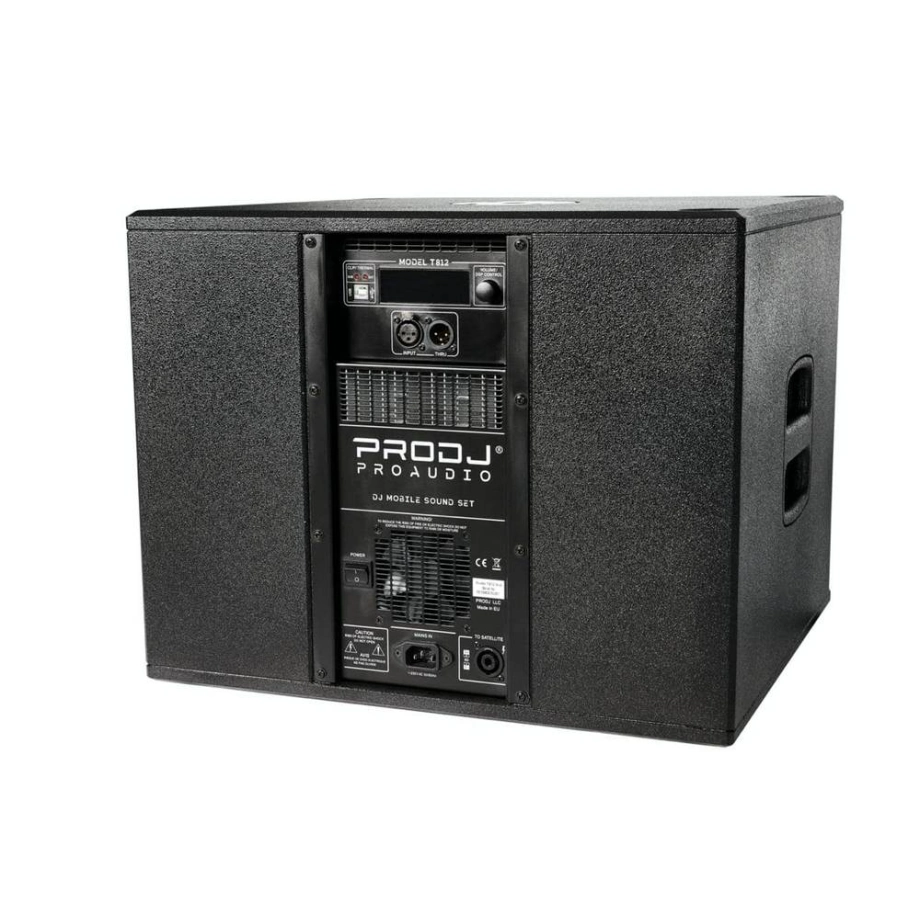 Фото №4 Акустична система PRODJ PRO AUDIO DJ MOBILE SOUND SET T812