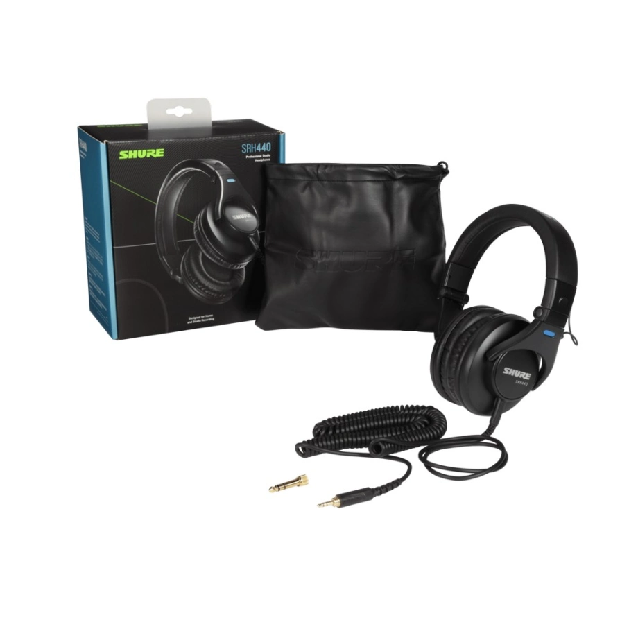 Фото №4 Студийные наушники Shure SRH440-BK-EFS