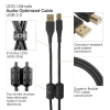 Комутація UDG Ultimate Audio Cable USB 2.0 A-B Black Angled 1m