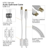 Комутація UDG Ultimate Audio Cable USB 2.0 C-B White Straight 1.5 m