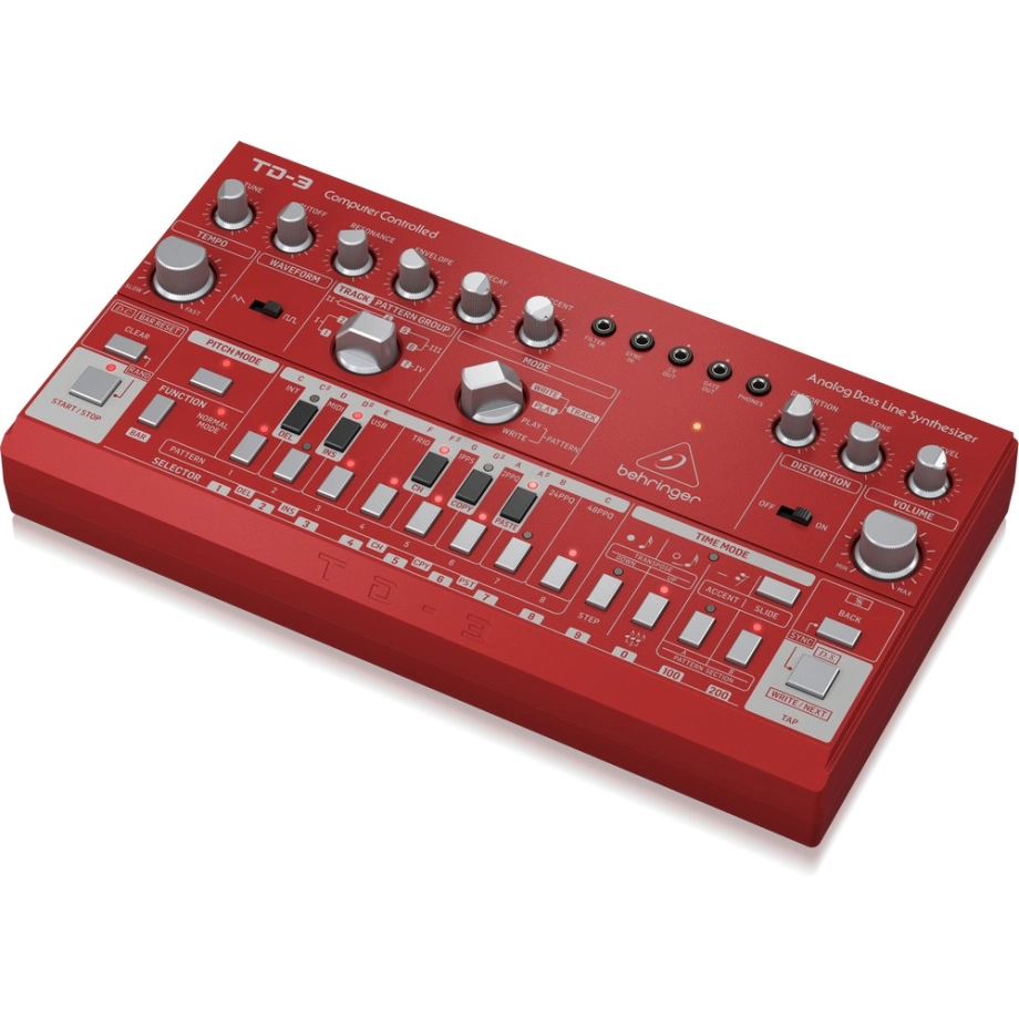 Behringer TD-3 RD アナログシンセサイザー BEHRINGERからパワフルなベースシンセサイザーTD-3が誕生いたしました！