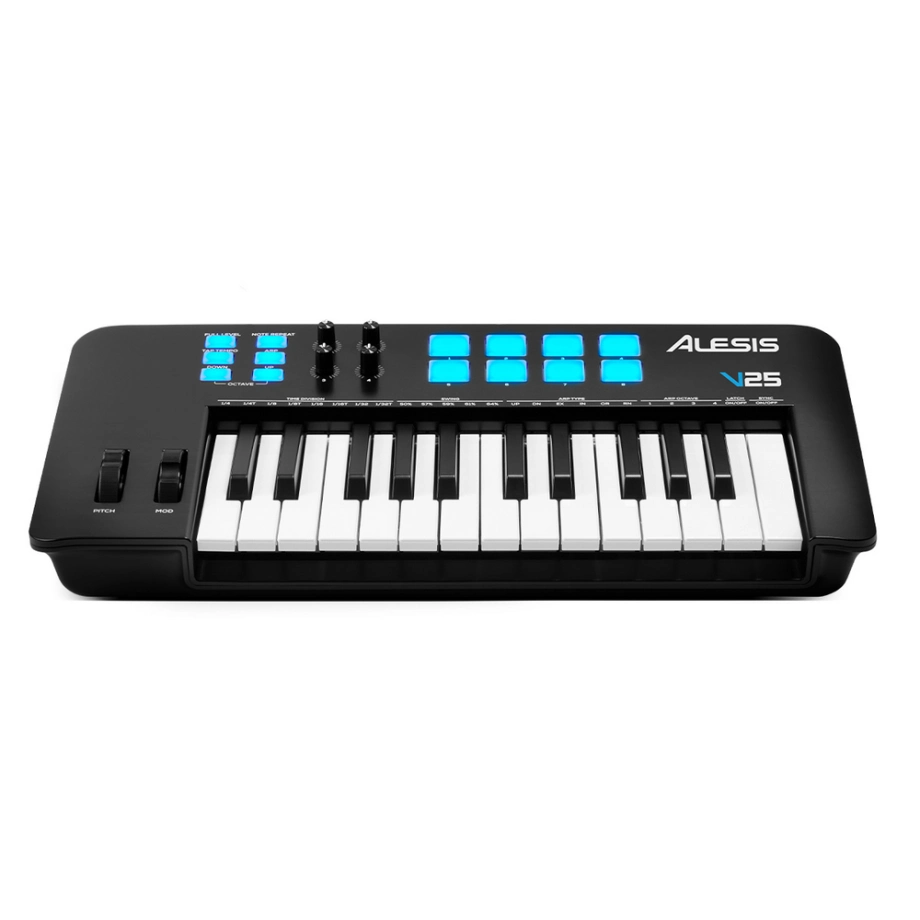 ALESIS MIDIVERBⅡ Купить midi-клавиатуру Alesis V25 MKII в интернет-магазине PRODJ