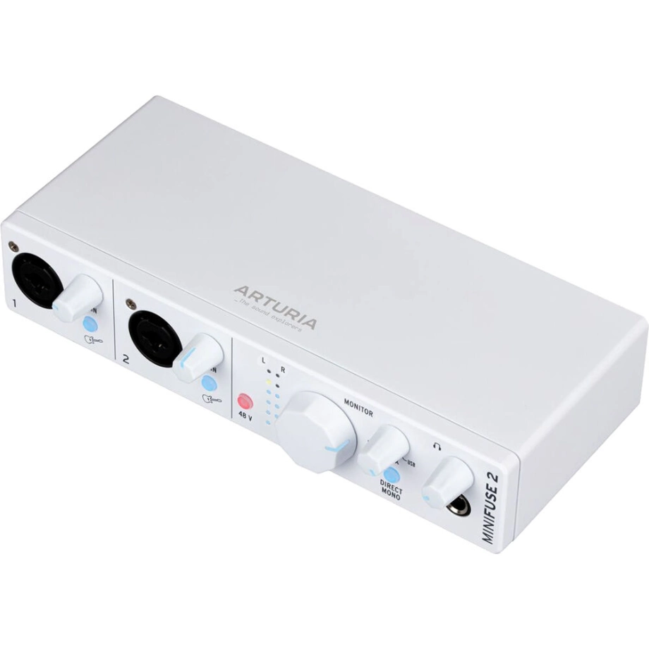 Фото №4 Звуковая карта Arturia MiniFuse 2 White